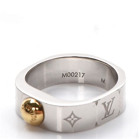 louis vuitton ring nanogram|nanogram ring lv.